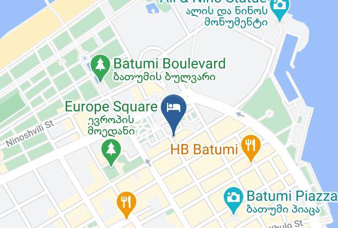 Batumi - Mgzavrebi Hotel Maps