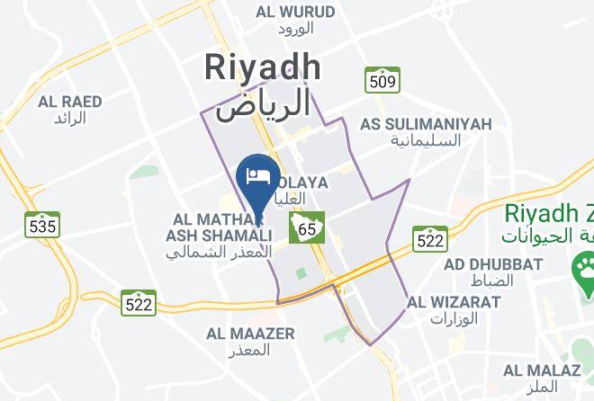 Riyadh - Mhaideb Hotel Maps