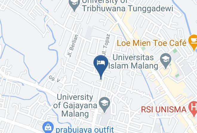 Kota Malang - Mhs Inn Syariah Maps