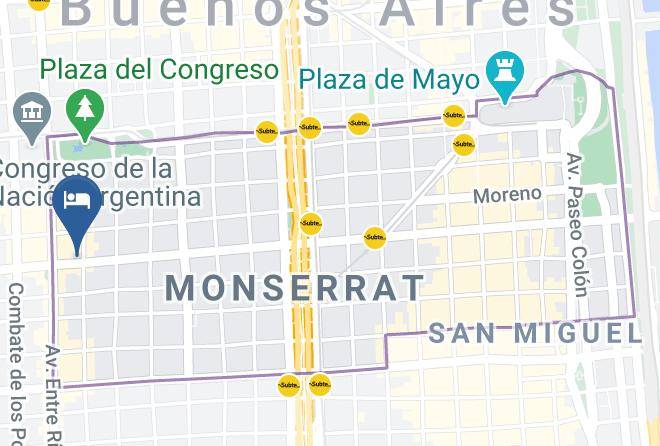 Autonomous City Of Buenos Aires - Mia Buenos Aires Maps