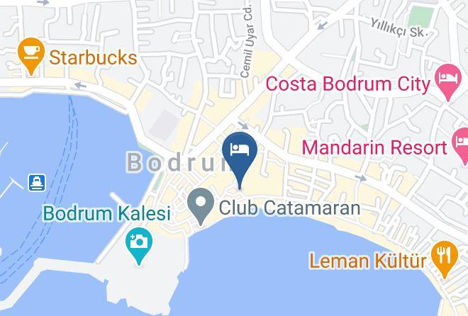 Bodrum - Mia Butik Hotel Maps