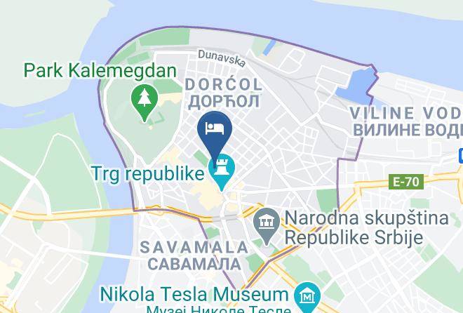 Belgrade City - Mia Casa Maps