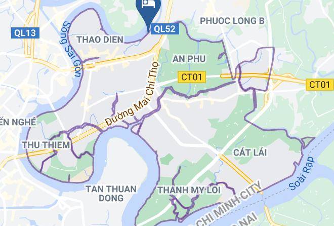 Ho Chi Minh City - Mia Saigon Luxury Boutique Hotel Maps
