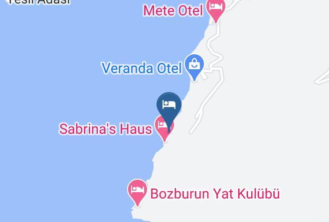 Marmaris - Miamai Butik Otel Maps