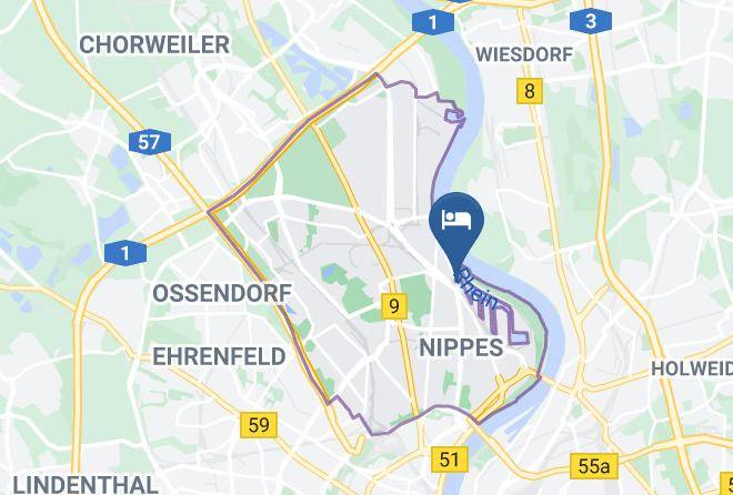Miamar Maxipartments Koln Map