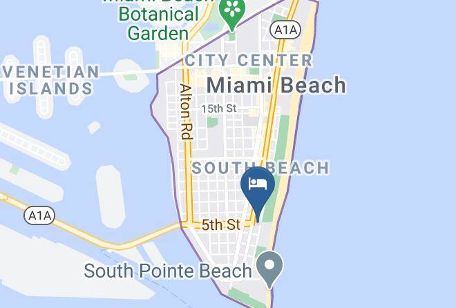 Miami Dade - Ocean Five Condo Maps