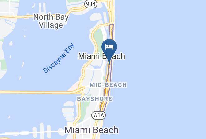Miami Beach Resort & Spa Map