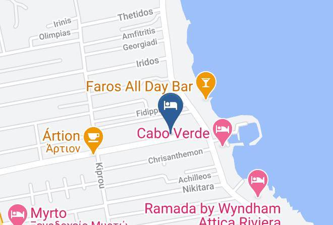 East Attica - Miami Hotel Maps