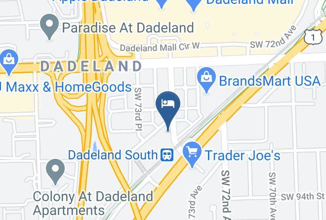 Miami Dade - Miami Marriott Dadeland Maps