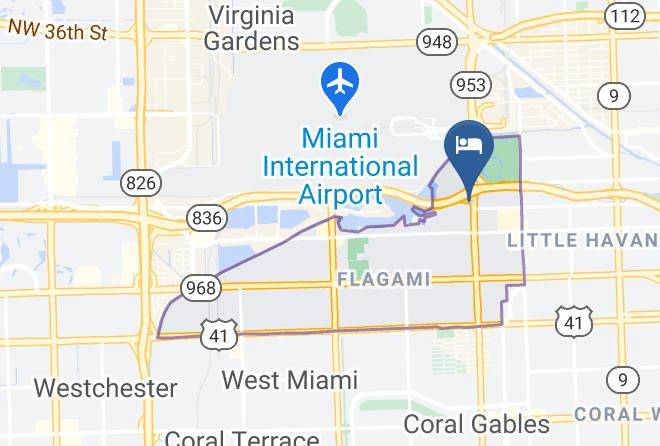 Miami Dade - Miami Princess Hotel Maps