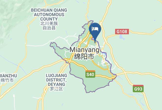 Mianyang - Mian Yang Jian Shan Hotel Maps