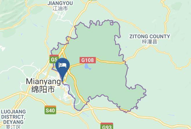 Mianyang - Mianyang Style Couple Theme Hotel Maps