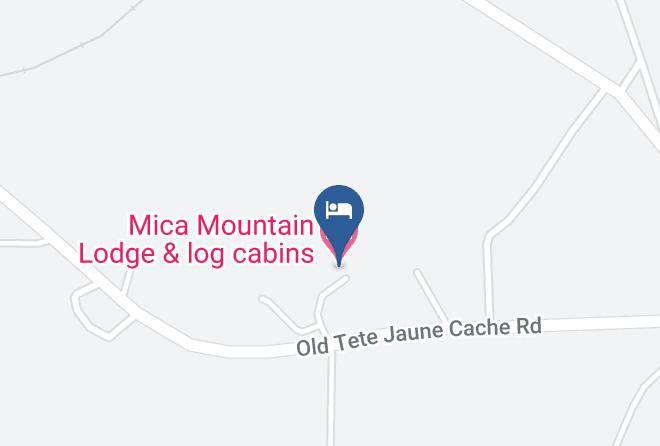 Fraser Fort George - Mica Mountain Lodge & Log Cabins Maps