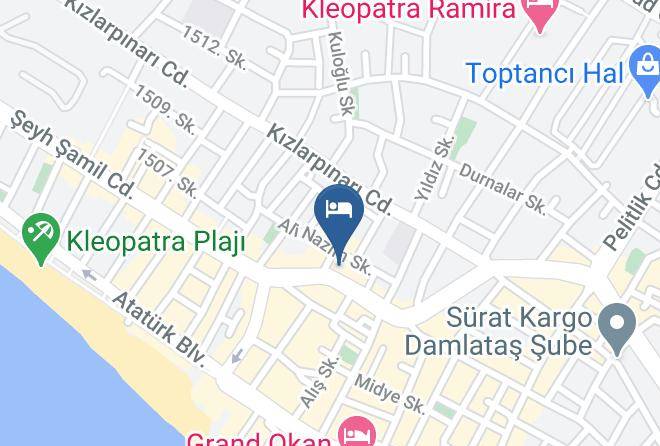 Alanya - Micador Restaurant Maps