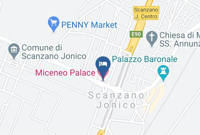 Matera - Miceneo Palace Hotel Maps