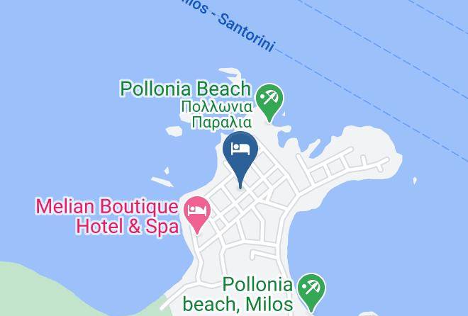 Milos - Michalis Studios Maps