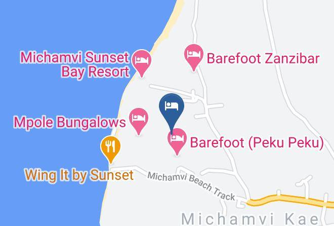 Zanzibar South - Michamvi Spirit Lodge Maps