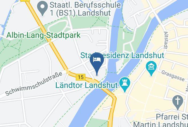 Michel Hotel Landshut Map