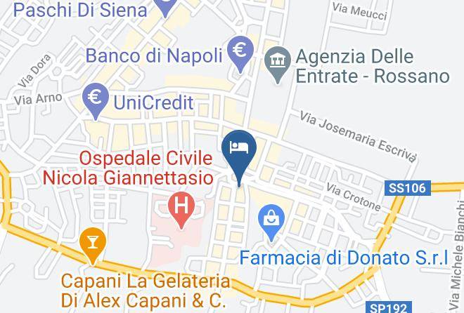 Cosenza - Michelangelo Home B&b Maps