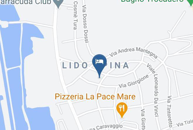 Ferrara - Michelangelo Hotel & Family Resort Maps