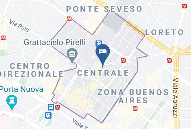 Milan - Michelangelo Hotel Milano Maps