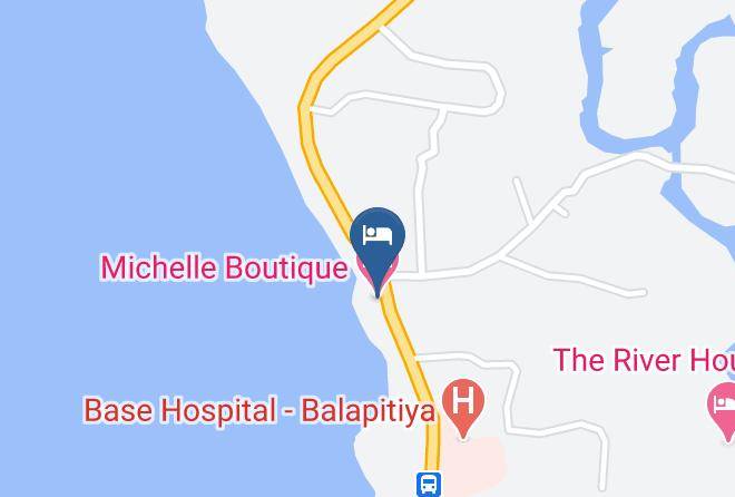Galle - Michelle Boutique Hotel Maps