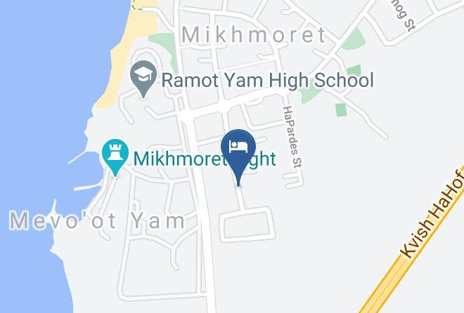 Mikhmoret - Michmoret By The Sea Maps