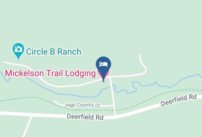 Mickelson Trail Lodging Map