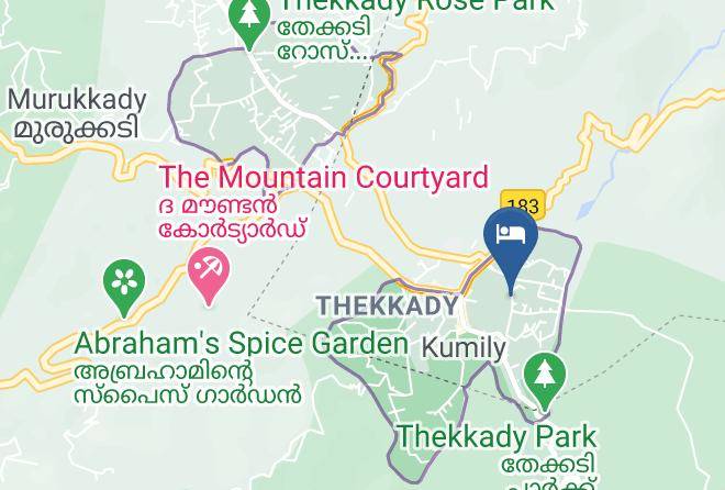 Peerumade - Mickey Homestay Maps