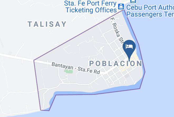 Cebu - Micky Santoro Hotel & Restaurant Maps
