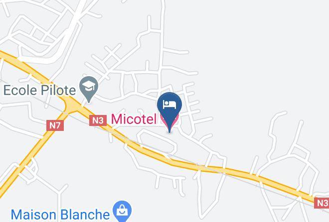 Micotel Hotel Map - Littoral - Sanaga Maritime