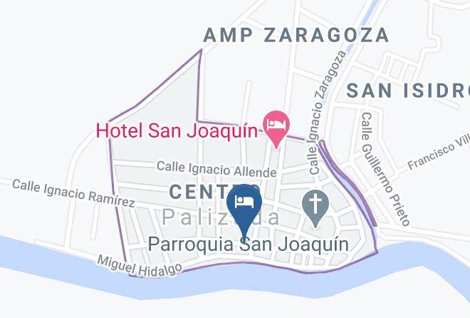 Palizada - Micro Hotel Don Fernando Maps
