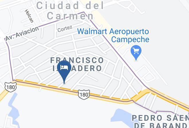 Carmen - Micro Hotel Gaby Maps