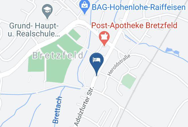 Hohenlohekreis - Micro Motel Maps