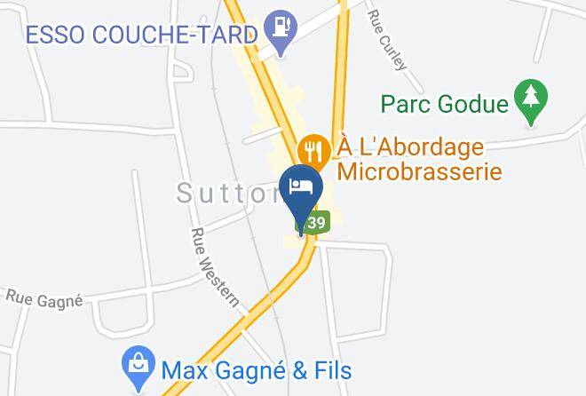 Brome Missisquoi Regional County Municipality - Microbrasserie Auberge Sutton Brouerie Maps