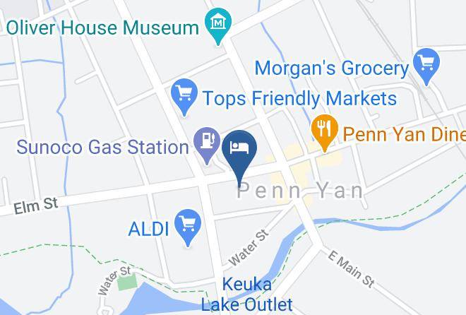 Yates - Microtel By Wyndham Penn Yan Finger Lakes Region Maps