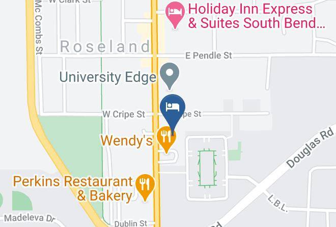 St Joseph - Microtel Inn & Suites By Wyndham South Bend At Notre Dame Maps