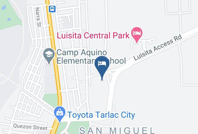 Tarlac - Microtel By Wyndham Tarlac Maps
