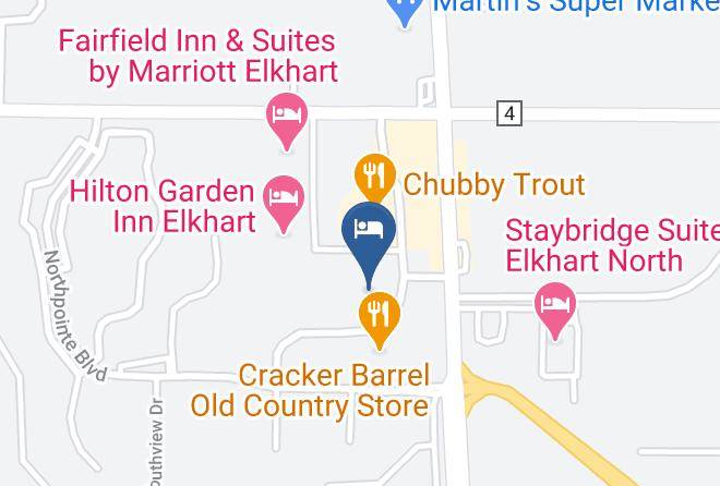 Elkhart - Microtel Inn & Suites By Wyndham Elkhart Maps