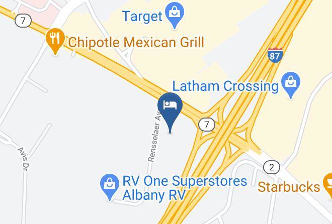 Albany - Microtel Inn By Wyndham Albany Airport Maps