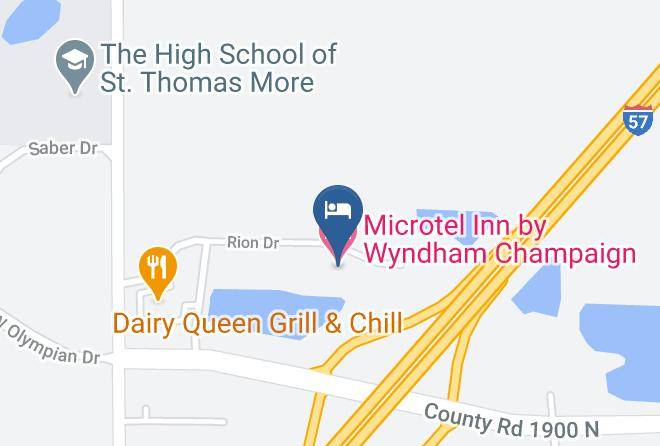 Champaign - Microtel Inn By Wyndham Champaign Maps