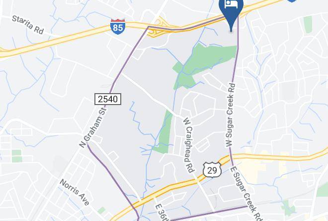 Mecklenburg - Motel 6 Charlotte Nc University Maps