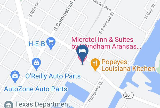 Microtel Inn & Suites By Wyndham Aransas Pass Corpus Christi Map
