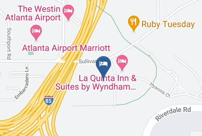 Microtel Inn & Suites By Wyndham Atlanta Airport Map