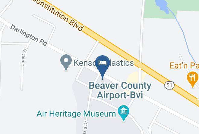 Beaver - Microtel Inn & Suites By Wyndham Beaver Falls Maps