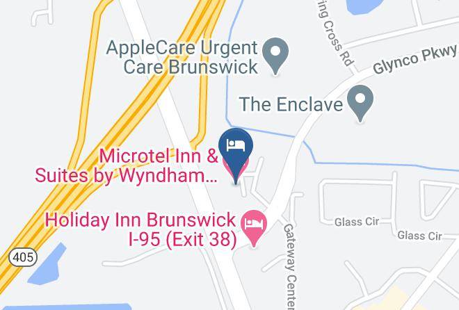 Glynn - Microtel Inn & Suites By Wyndham Brunswick North Maps