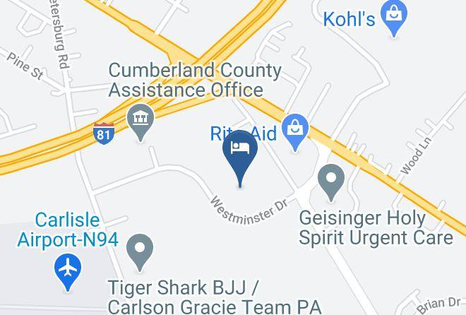 Cumberland - Microtel Inn & Suites By Wyndham Carlisle Maps