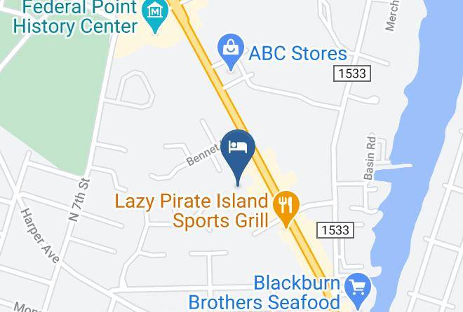 The Windstar Hotel At Carolina Beach Map