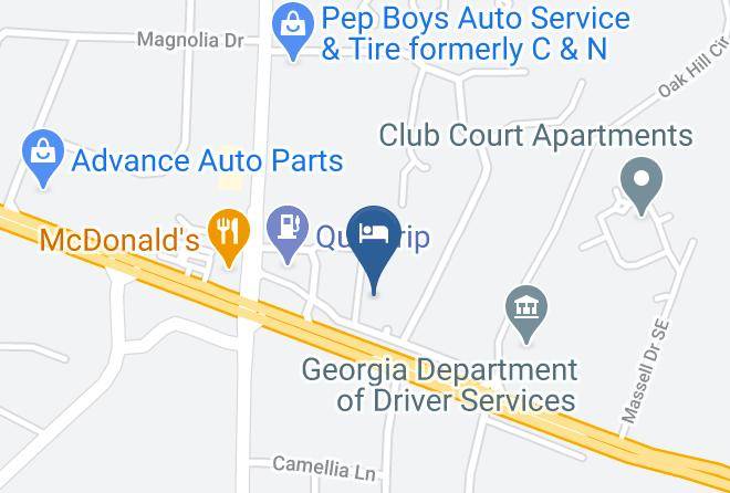 Microtel Inn & Suites By Wyndham Cartersville Map