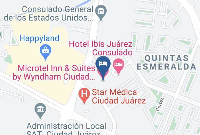 Juarez - Microtel Inn & Suites By Wyndham Ciudad Juarez Us Consulate Maps